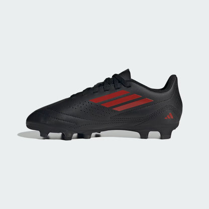 Zapato Fútbol Niño Multiterreno Deportivo III Negro/ Rojo