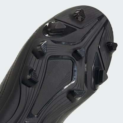 Zapato Fútbol Niño Multiterreno Deportivo III Negro/ Rojo