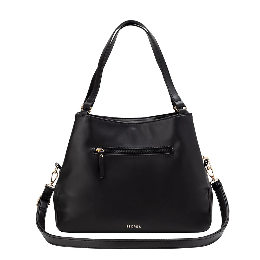 Cartera Mujer De Hombro Mantua Negro