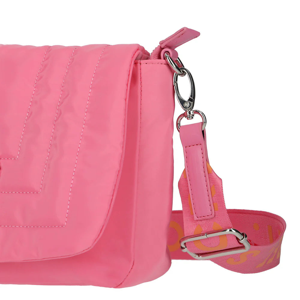 Cartera Mujer Bandolera Tokio Fucsia M