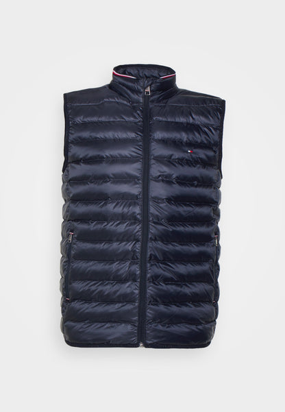 Chaqueta Hombre Warm Packable Padded Gilet Negra