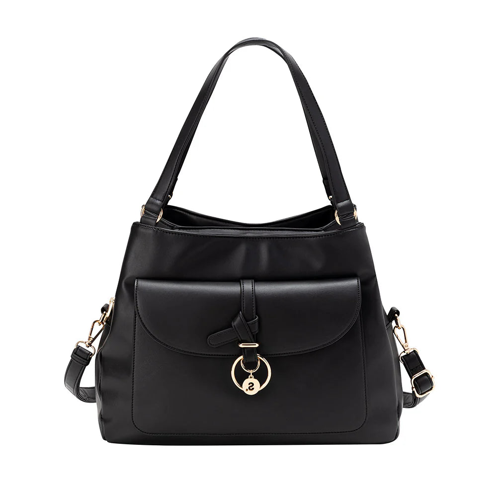 Cartera Mujer De Hombro Mantua Negro