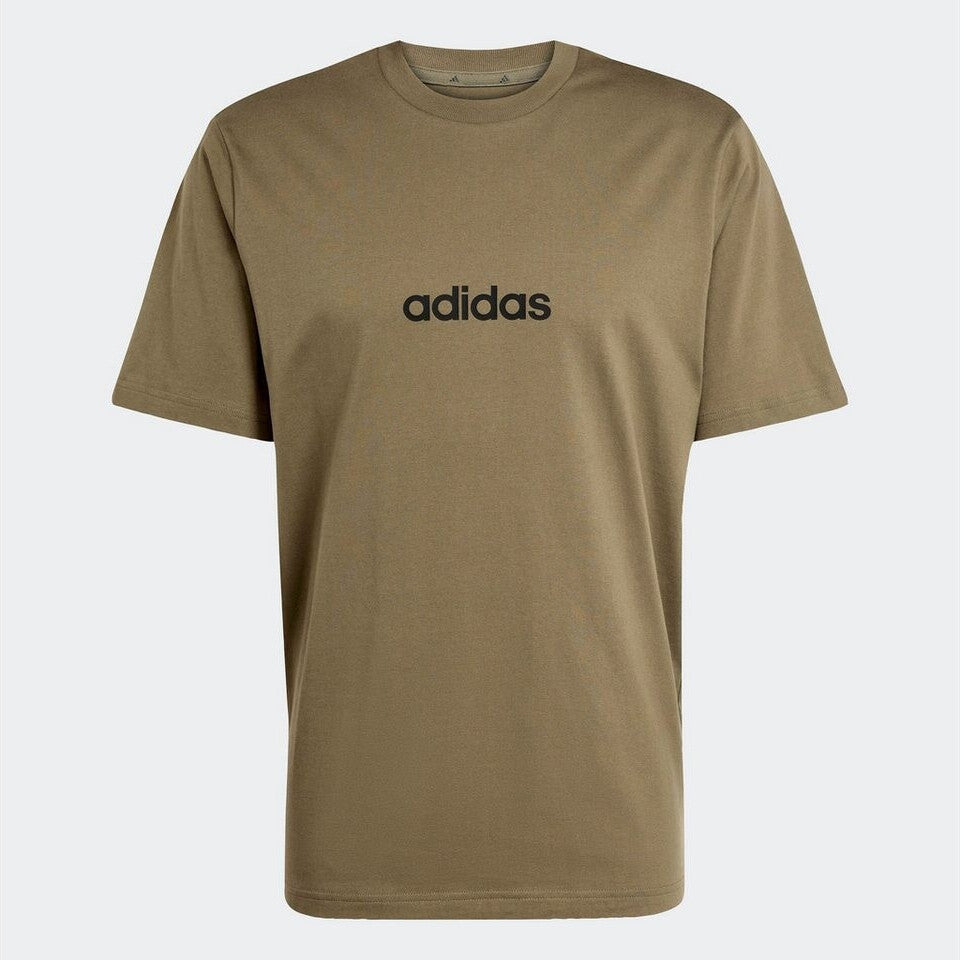 Polera Hombre Essentials Linear Single Jersey Olive