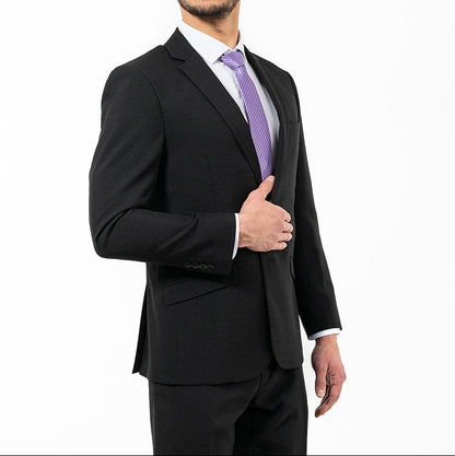 Traje Hombre Ambo Minimat Negro