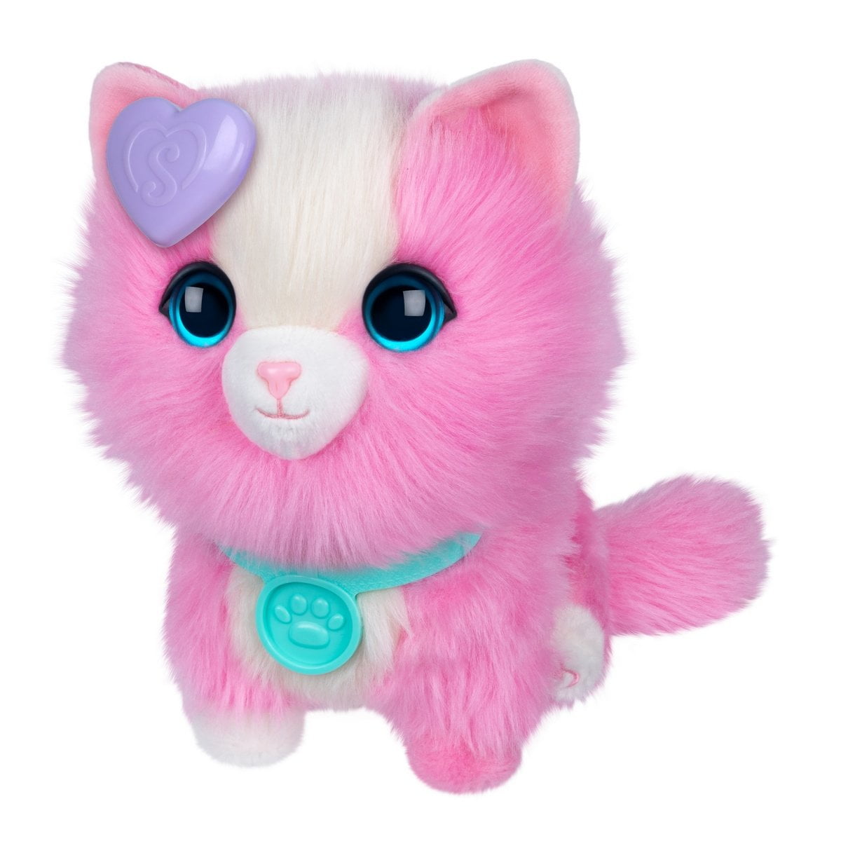 Peluche Rescátame Con Casita Y Accesorios Scruff A Luvs - Gato Rosado