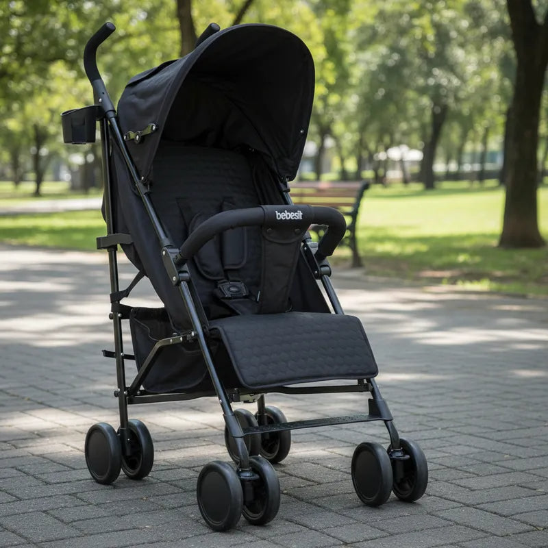 Coche Paragua Kronos Negro Bebesit