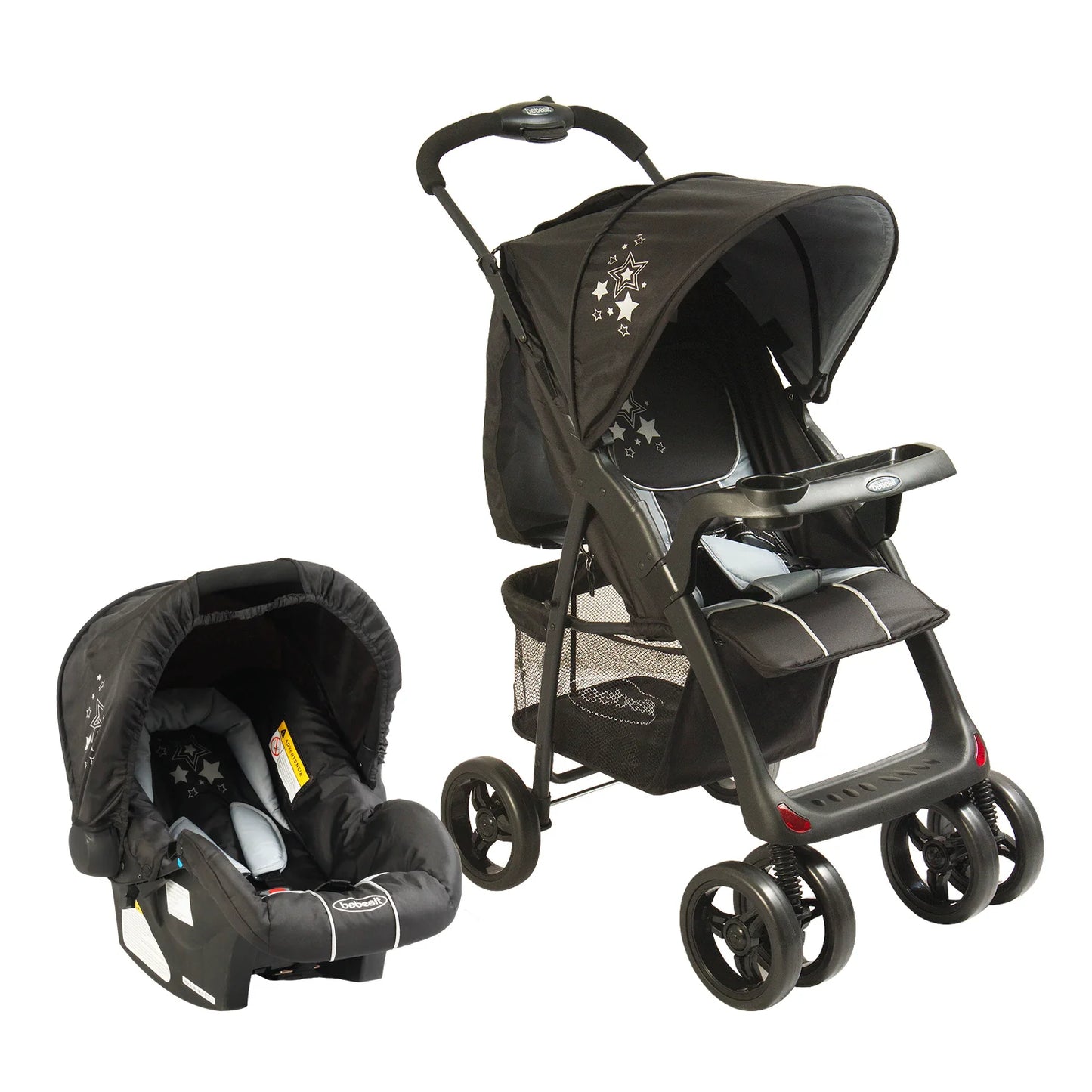 Coche Travel System Jazz Negro 5216NL