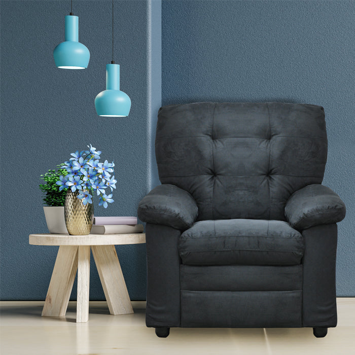 Bergere Dragon Black Fabric