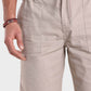 Bermuda Hombre Lino Comfort Fit Arena