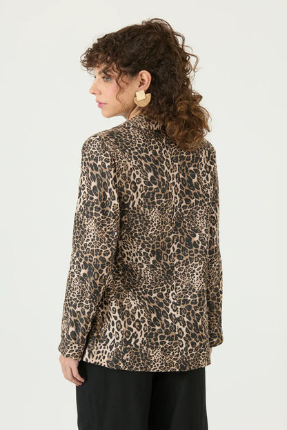 Blazer Mujer Tope Beige