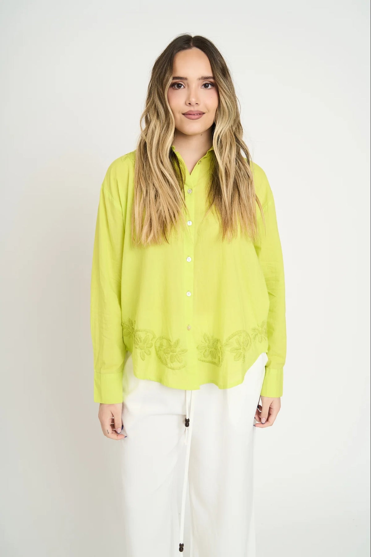 Blusa Cecilia Mujer Limon