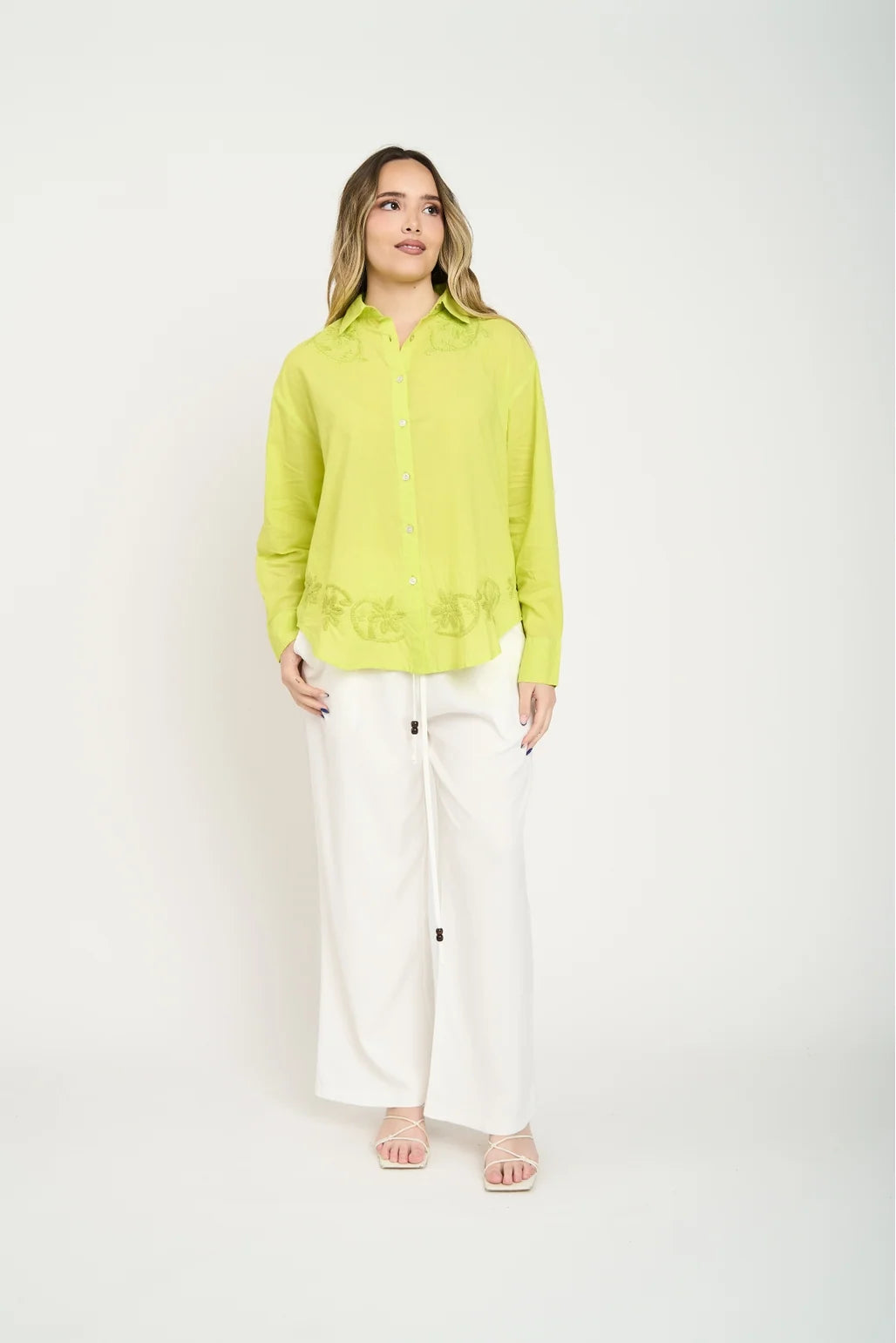 Blusa Cecilia Mujer Limon