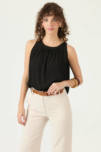 Blusa  Mujer Sin Manga Halter Negro