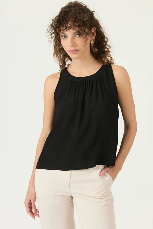 Blusa  Mujer Sin Manga Halter Negro