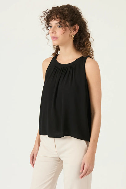 Blusa  Mujer Sin Manga Halter Negro