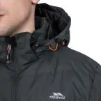 Parka Hombre con Cierre y Gorro Blustery Gris