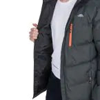 Parka Hombre con Cierre y Gorro Blustery Gris