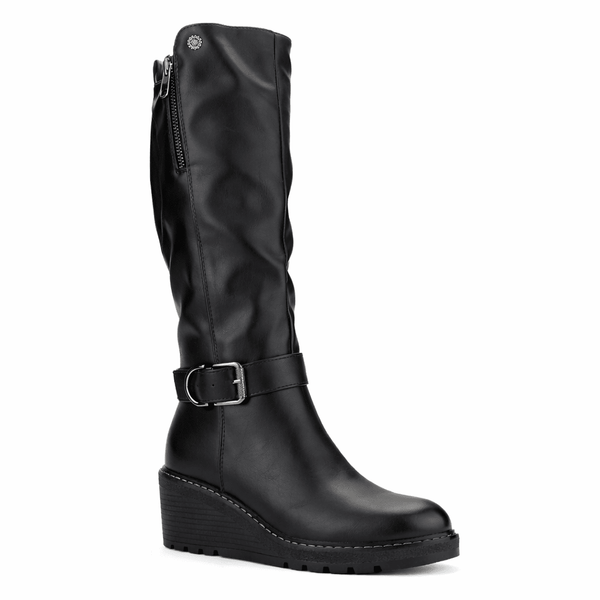 Bota Mujer Casual Chalada Weding Negro
