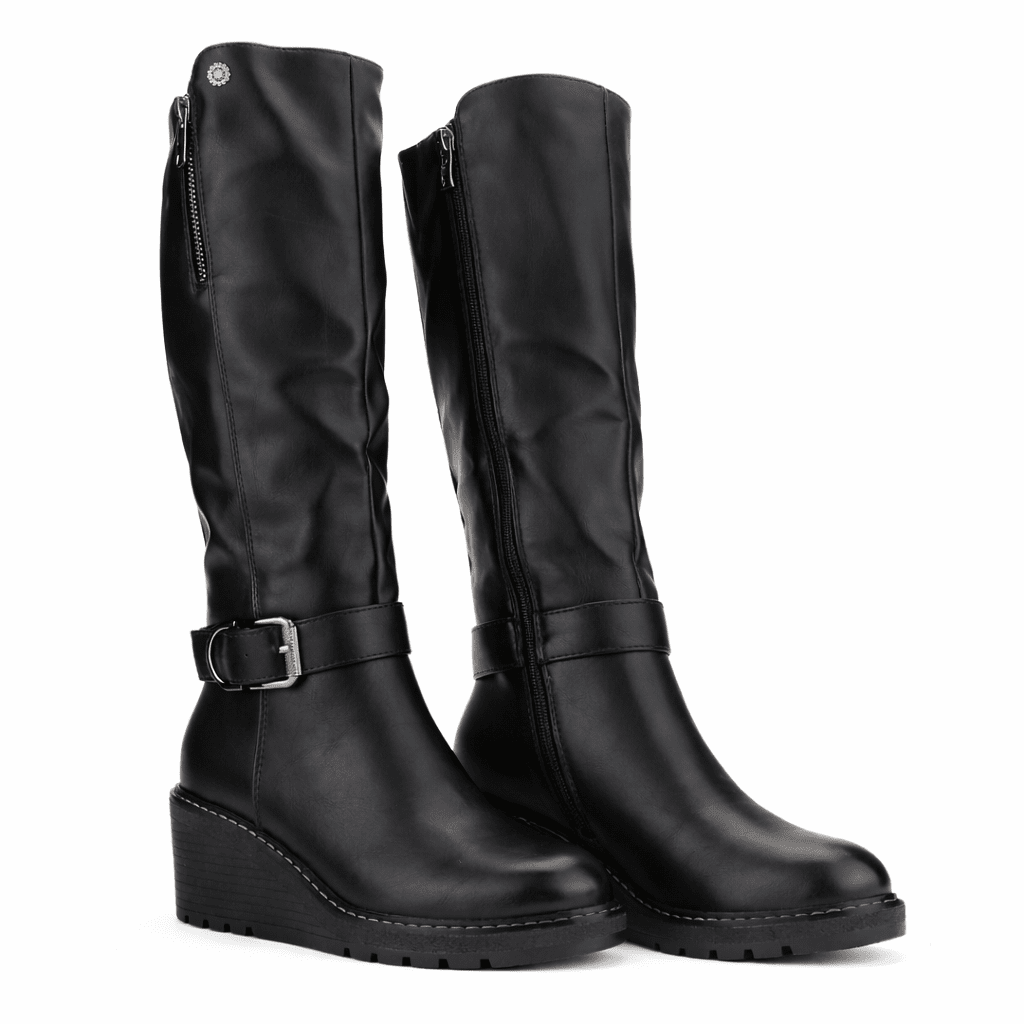 Bota Mujer Casual Chalada Weding Negro