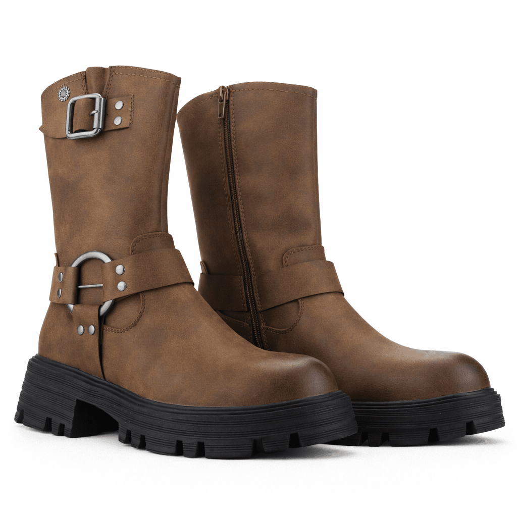 Bota Mujer Casual Chalada Tostado Messa