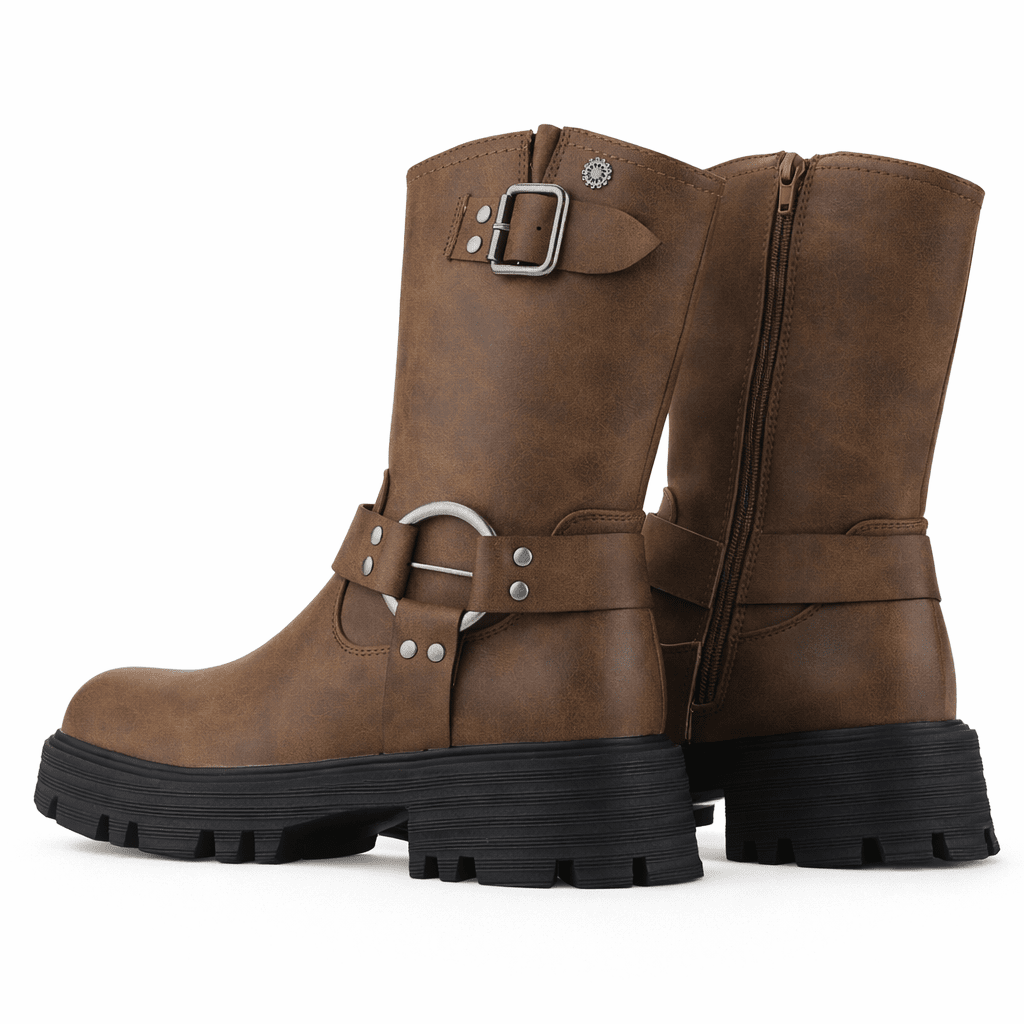 Bota Mujer Casual Chalada Tostado Messa