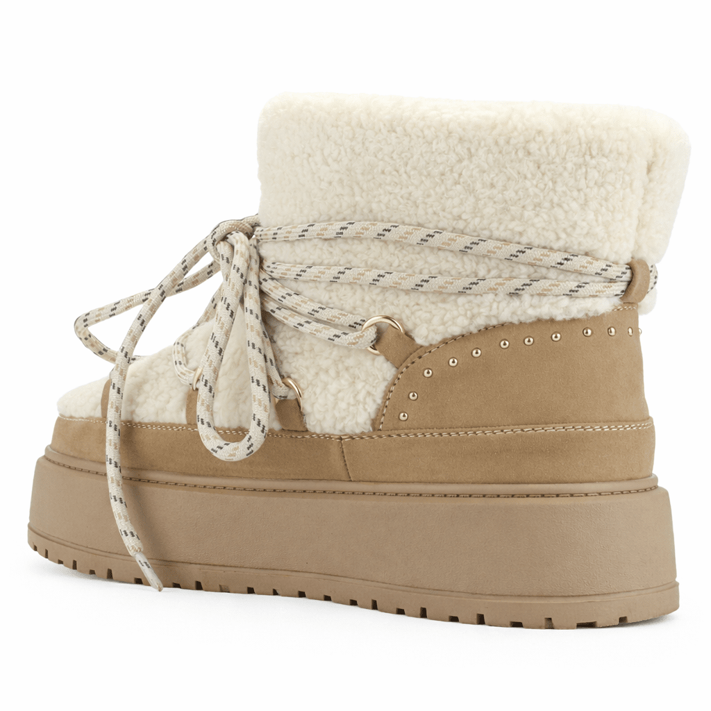 Botin Mujer Chalada Casual Ailen-1 Beige