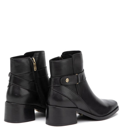 Bootie Mujer Casey Negro