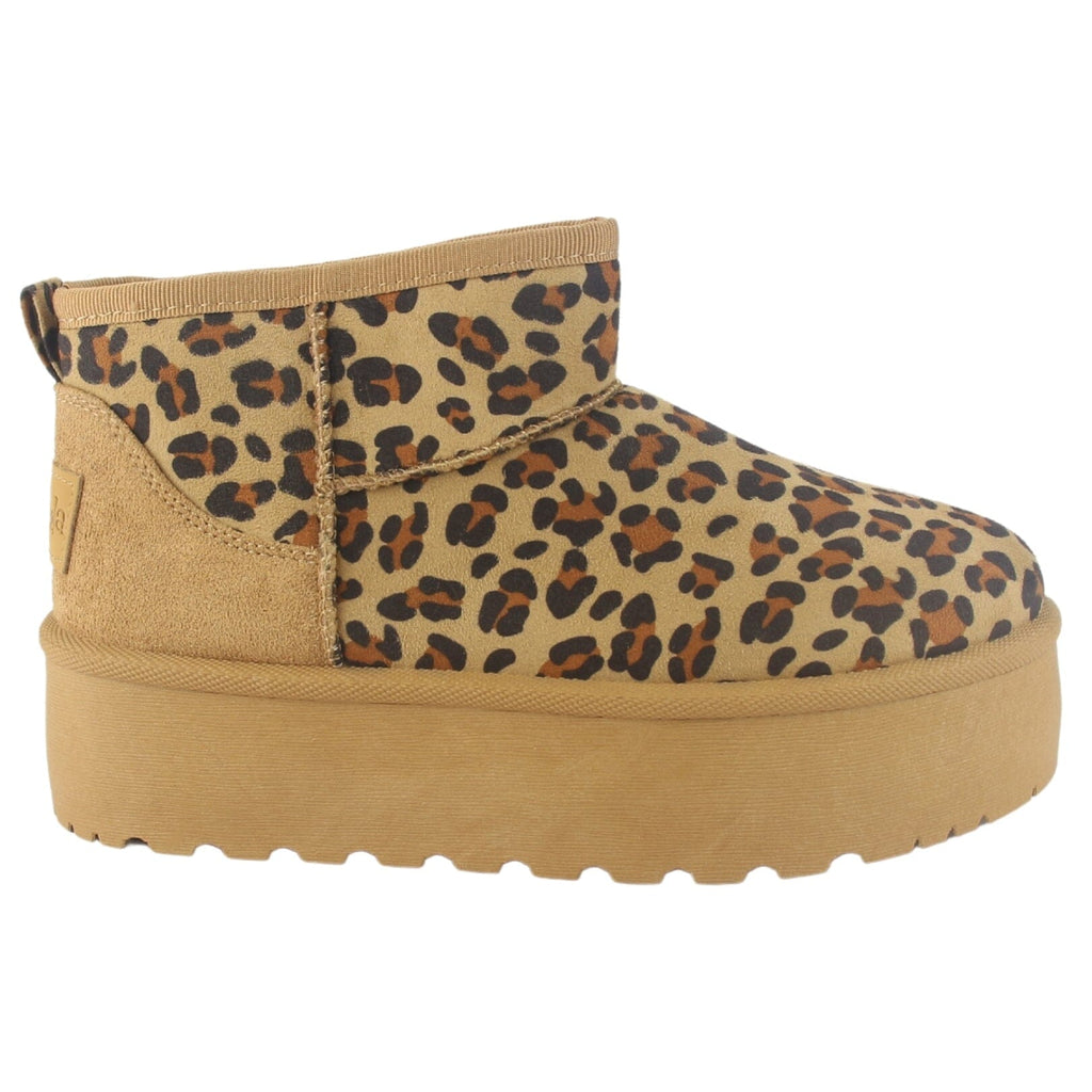 Botin Mujer Pinguih-1 Casual Chalada Leopardo