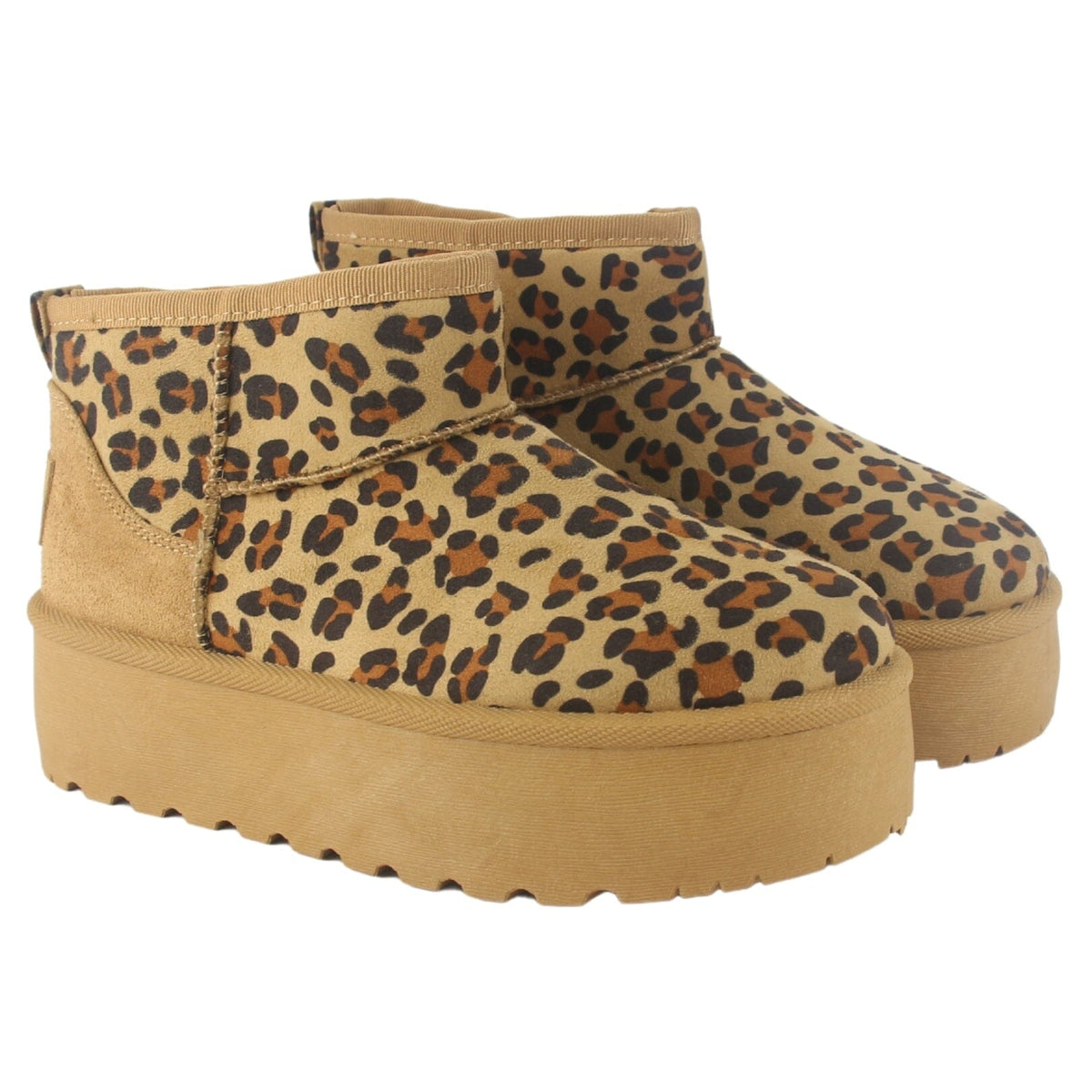 Botin Mujer Pinguih-1 Casual Chalada Leopardo