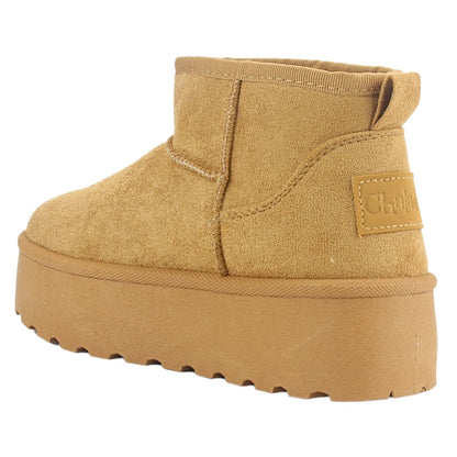 Bota Mujer Pingui-1 Casual Chalada Tostado