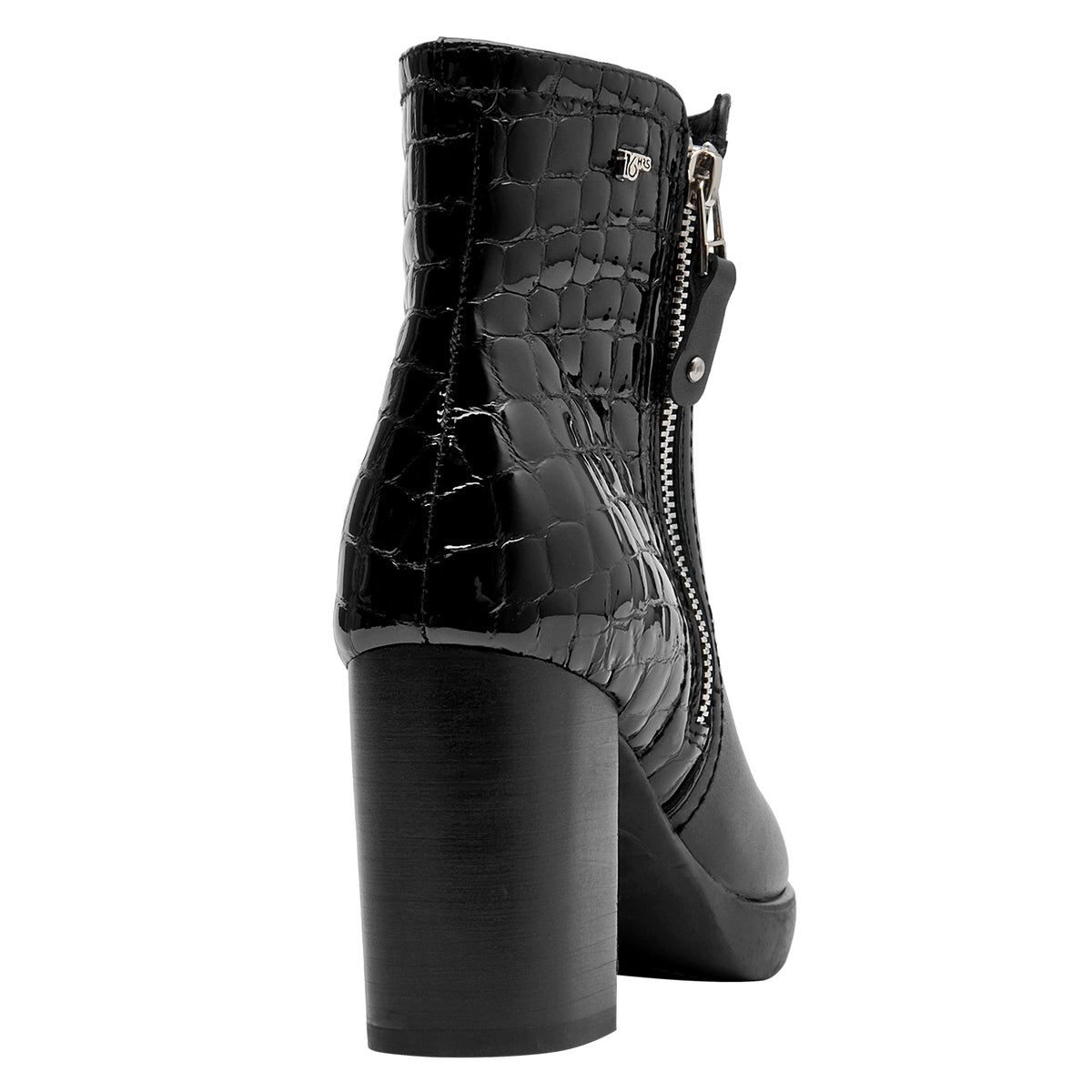 Botín Mujer Cuero Largo Black