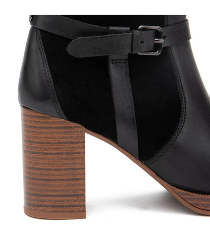 Bootie Mujer Juana Negro