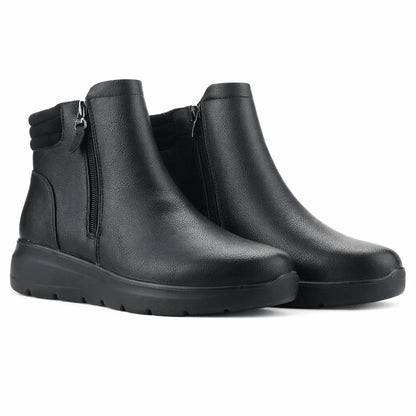 Botin Mujer Casual Astra Negro