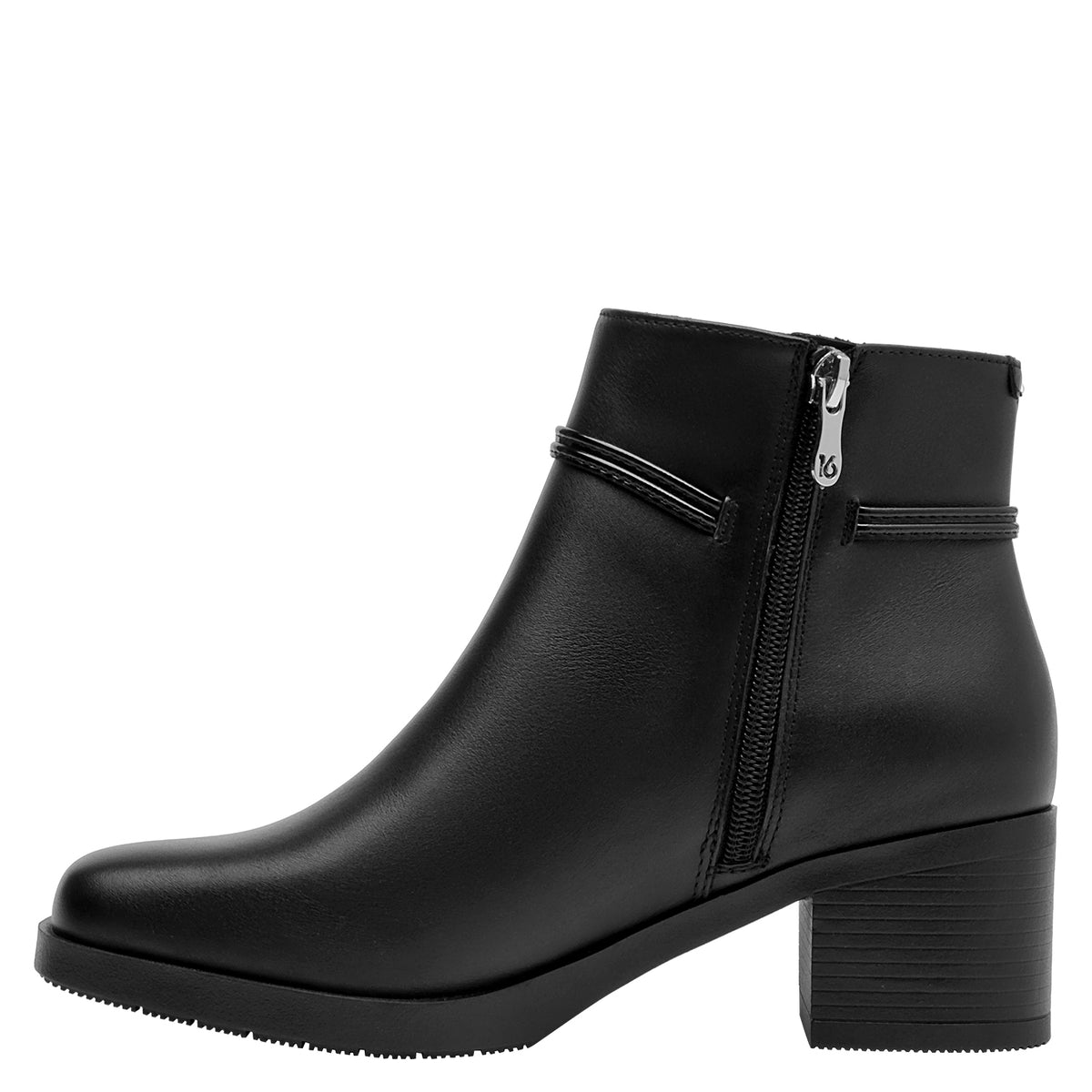 Botín Mujer Cuero black