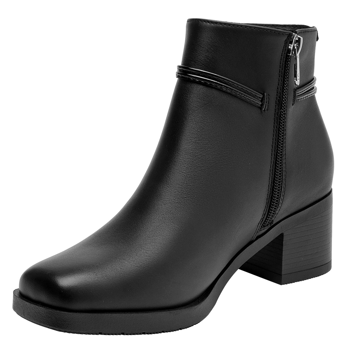 Botín Mujer Cuero black