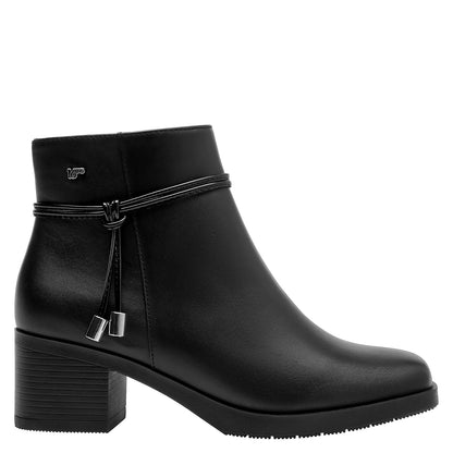 Botín Mujer Cuero black