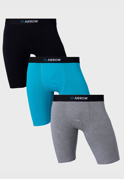 Boxer Hombre 3 Unidades Athletic Colores