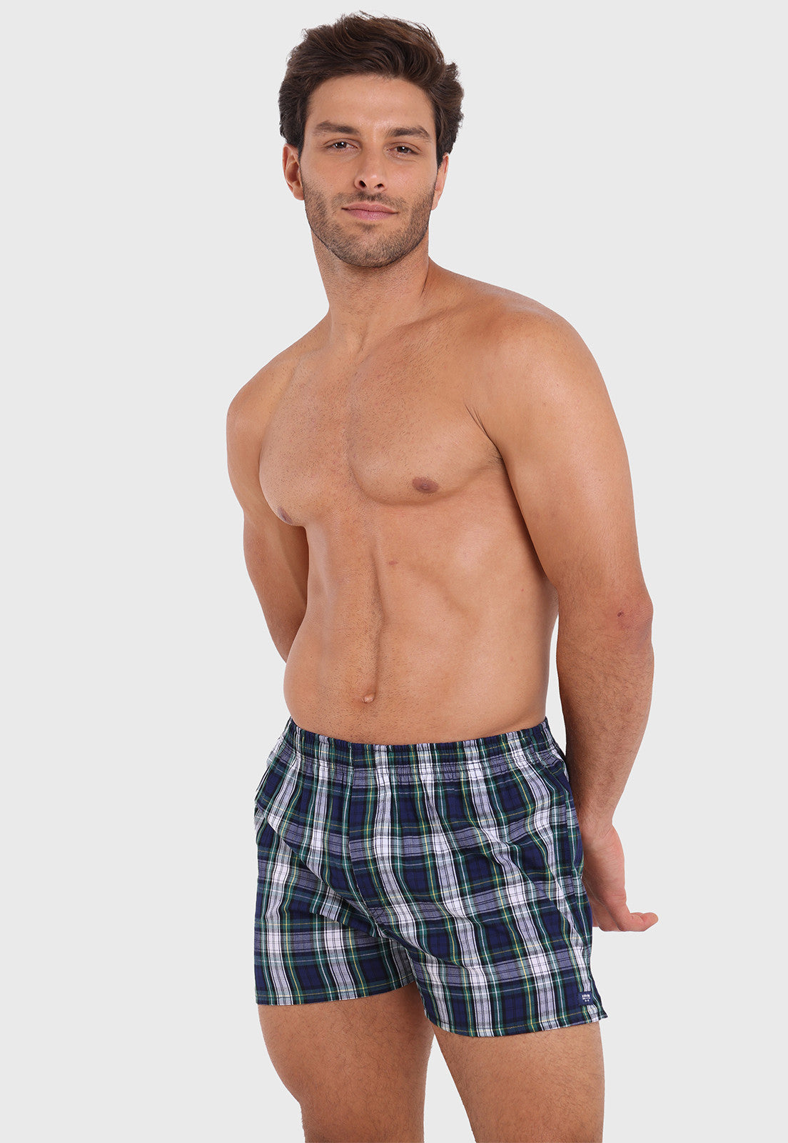 Boxer Hombre 3 Unidades Classic Colores