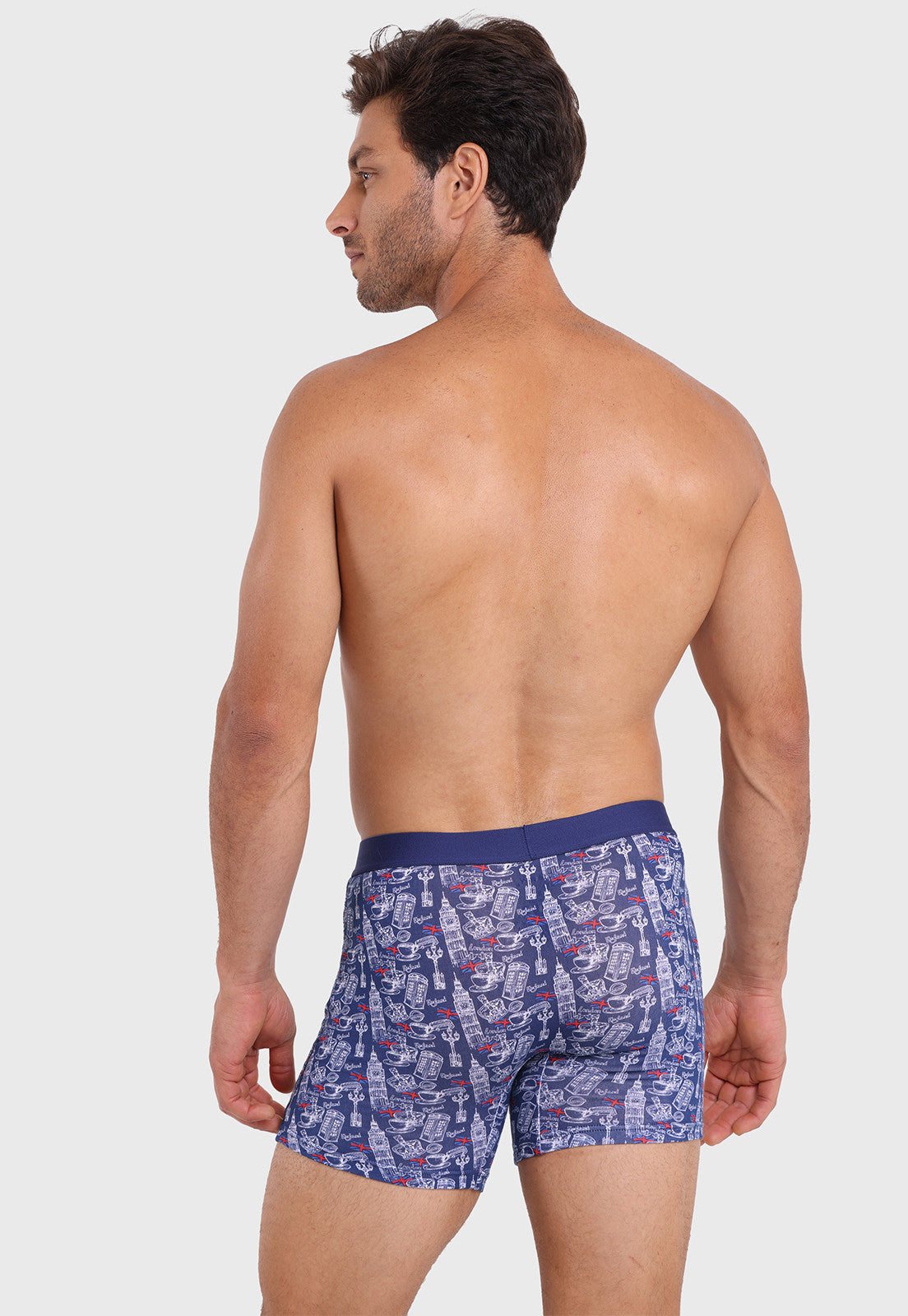 Boxer Hombre 3 Unidades Design Colores