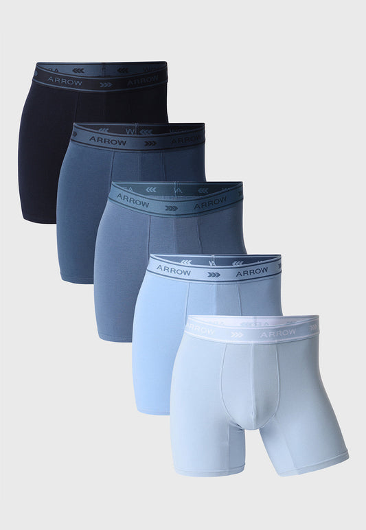boxer-hombre-5-unidades-liso-azul