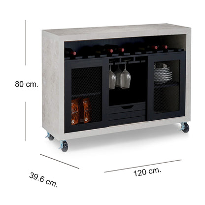 Buffet Bar Black