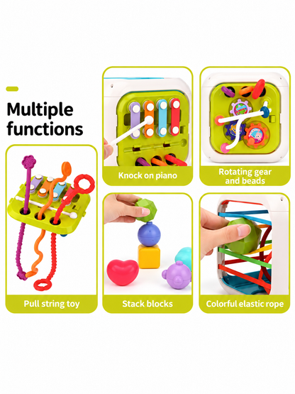 Cubo Didactico Educativo  7 En 1