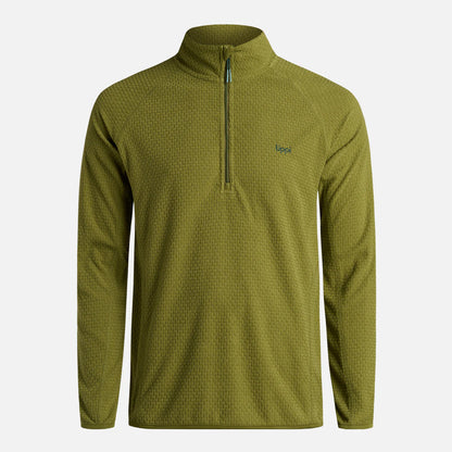 Polerón Hombre Jacaranda Nano-f 14 Zip Verde