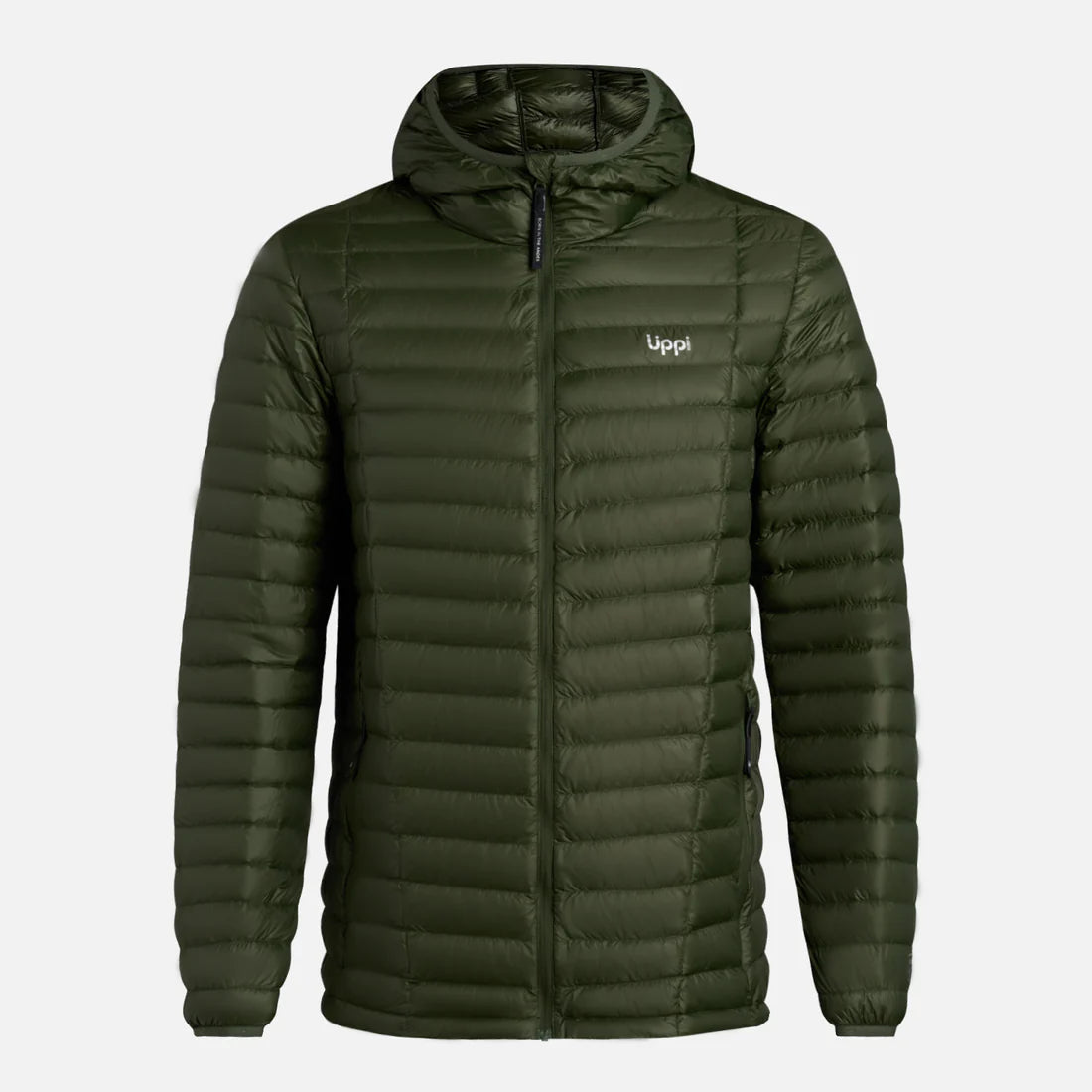 Chaqueta Hombre Peak Down Hoody Jacket Verde Militar