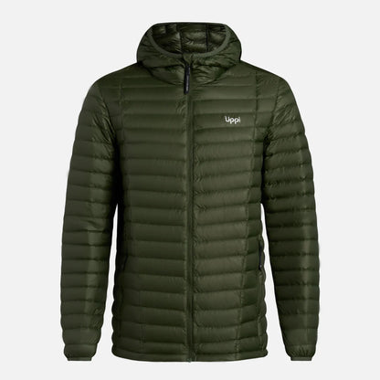 Chaqueta Hombre Peak Down Hoody Jacket Verde Militar