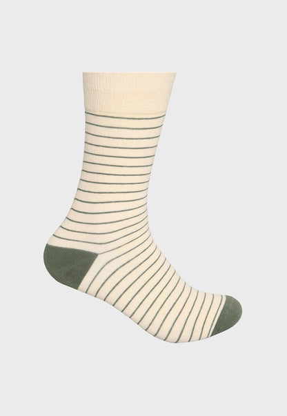 Caja Hombre Calcetines 4 Unidades Casual Puntos Verde