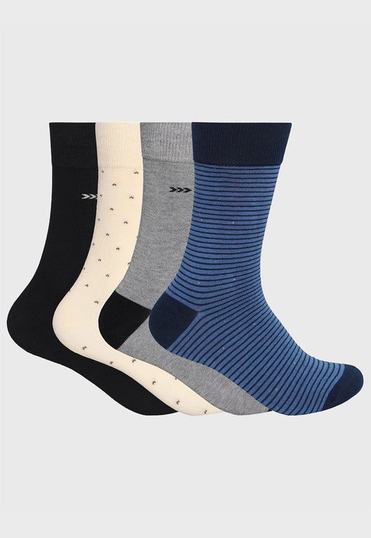 caja-hombre-calcetines-4-unidades-casual-rayas-azul-