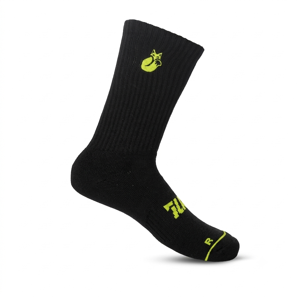 Tripack Calcetines  Negro/Amarillo 34-38