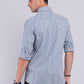 Camisa Hombre Cuadros Azul