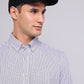 Camisa Hombre Cuadros Burdeos